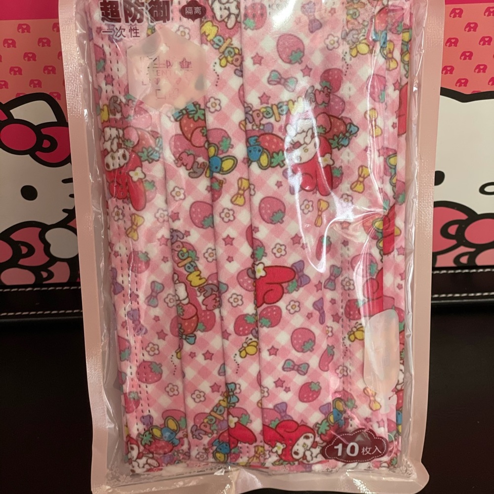 10 pcs - MY MELODY Disposable Masks